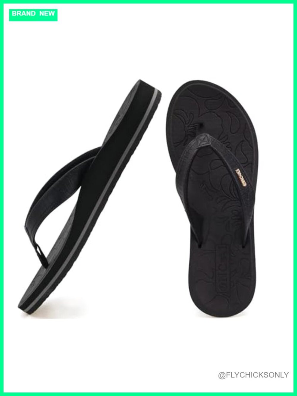 Women's Flip Flops with Arch Support Soft EVA Insole Non Slip Waterproof Thong